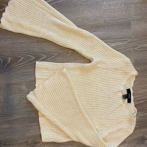Forever 21 cream colored sweater